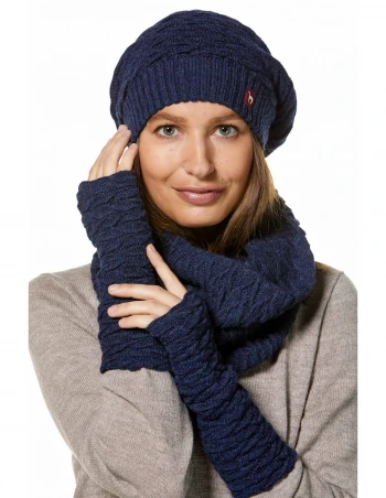 BIESEN women's ring scarf in pure Alpaca wool 32x180cm_86209