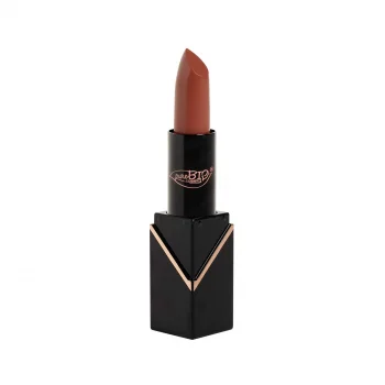 Lipstick Lipstick 105 Peach nude creamy matte VEGAN pureBIO_87598