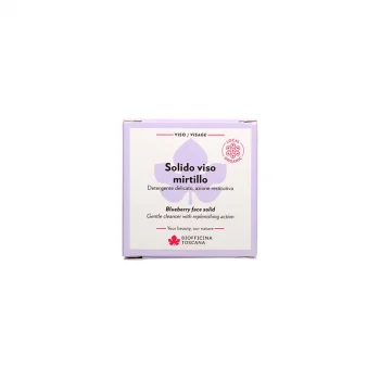 Solid blueberry face: delicate cleanser with restorative action_87776