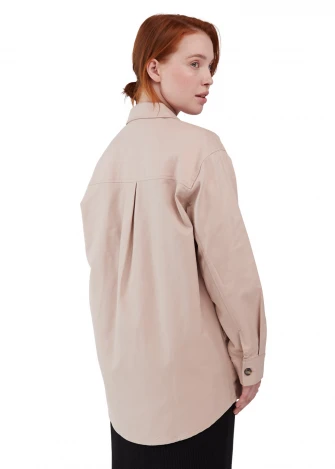 Oversized Lara sweatshirt for women in pure organic cotton_91349