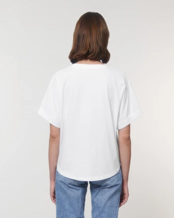 T-shirt donna Oversize Collider in cotone biologico_90716