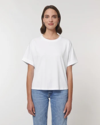 T-shirt donna Oversize Collider in cotone biologico_90717