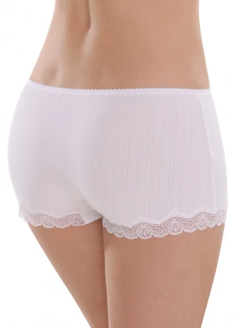 Hipster brief Earth with lace in organic cotton Comazo_90860