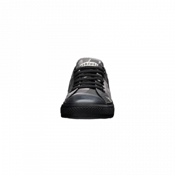 Sneaker Trainer Black Cap Low Cut in organic cotton Fairtrade_93190