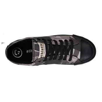 Sneaker Trainer Black Cap Low Cut in organic cotton Fairtrade_93193