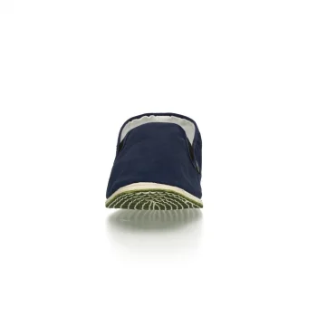 Fighter espadrille shoes in Fairtrade organic cotton - Ocean Blue_95911