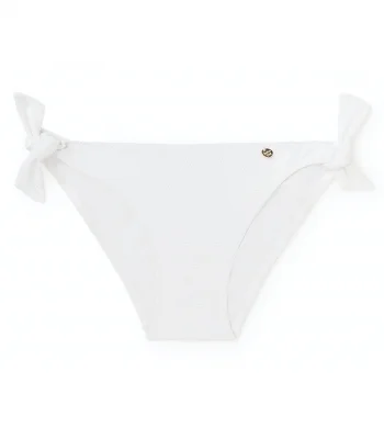 Bikini WHITE eco-friendly recycled women's briefs_94204