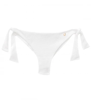 Bikini WHITE Brazilian bottom recycled_94210