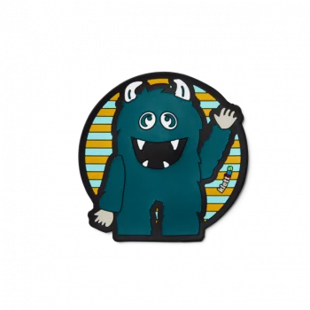 Zaini Ergobag KLETTIE 3D Monster badge per la personalizzazione_95132