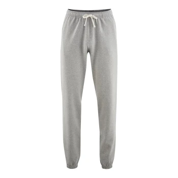 Unisex gray jogging pants in organic cotton_57318