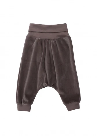 Pantaloni per neonati in ciniglia di cotone biologico_97033
