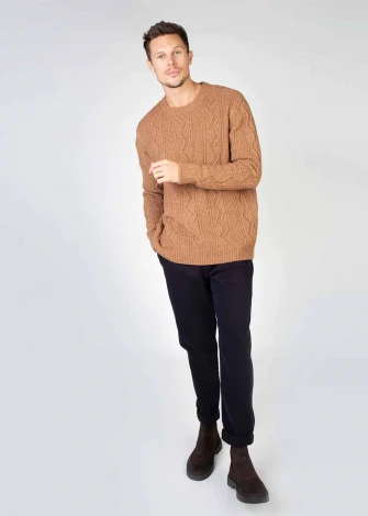 Cosan Crew Neck Sweater in pure natural wool_97672