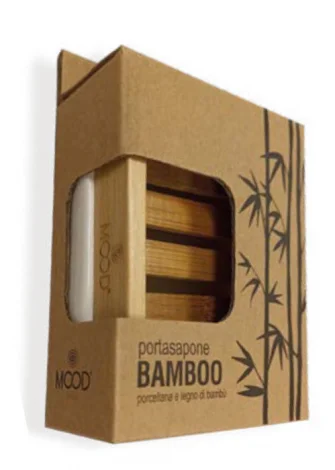 Portasapone in Bamboo e Ceramica_100861