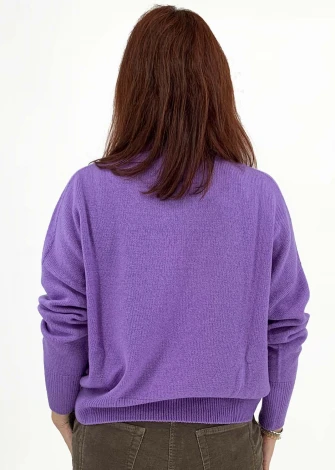 Turtelneck Boxy jumper in wool and cashmere_98501