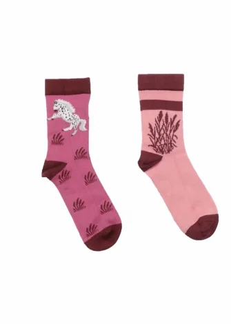 Schimmel Horses socks for girls in organic cotton - 2 pairs_98726