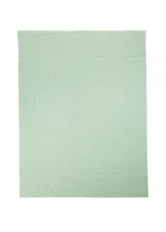 Tablecloth in organic cotton x 6 - Green_100146
