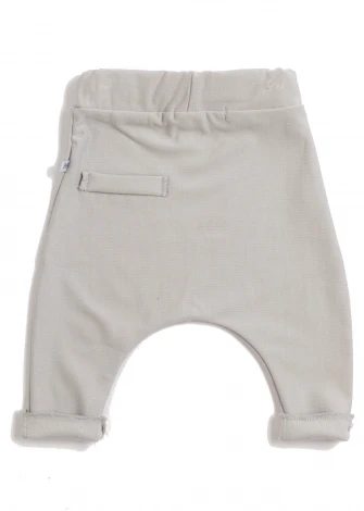 Pants for babies in Sand Organic Bamboo_100251
