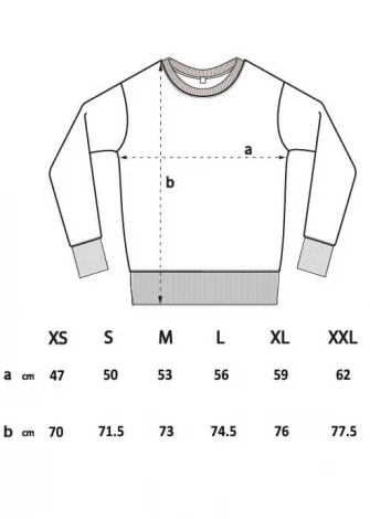 Unisex crewneck sweatshirt in pure organic cotton - SLATE GREEN_100556
