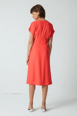 Women's Andone summer dress in sustainable viscose Ecovero_100652