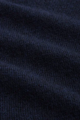 Cocoon cardigan in cotton, modal and silk yarn - Blue_101307