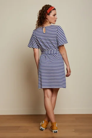 Lizzy pure organic cotton striped dress_101433