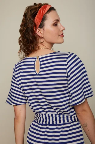 Lizzy pure organic cotton striped dress_101434