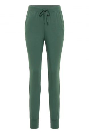 Pantaloni Jogger Green da donna in Tencel_101876