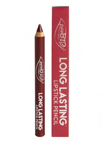 Bio long lasting lipstick pencil VEGAN PuroBIO - 014L strawberry red_102693