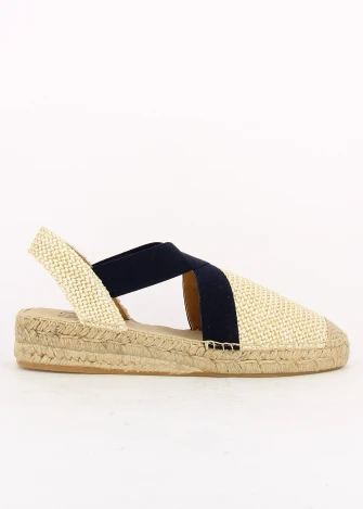 Dennis espadrille sandals made of recycled natural yuta_102758