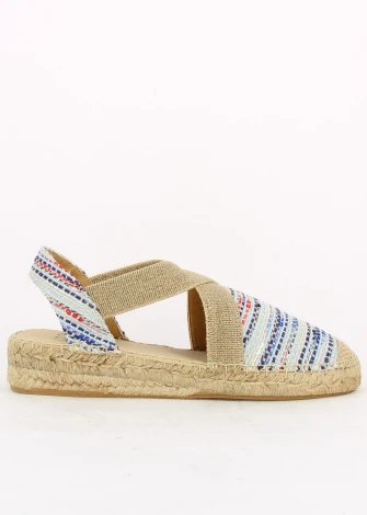 Dennis espadrille sandals made of recycled natural yuta_102977