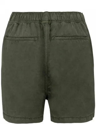 Diana shorts for women in Lyocell TENCEL™ - Khaki_103391