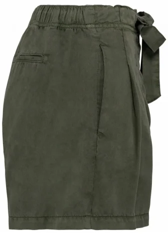 Diana shorts for women in Lyocell TENCEL™ - Khaki_103392