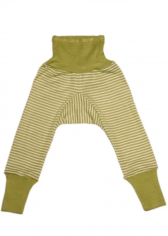 Pantaloni con fascia per bambini in lana biologica e seta_105062