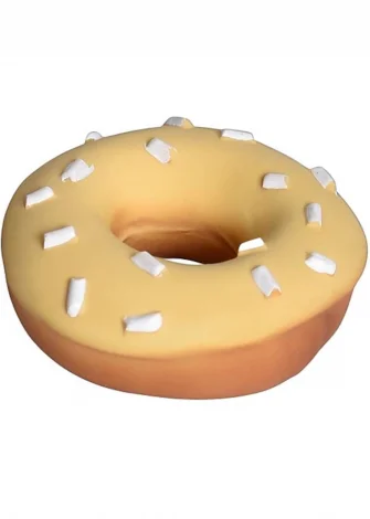Donut teether in natural rubber_105450