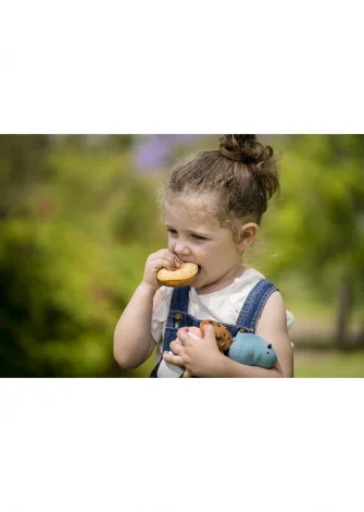Donut teether in natural rubber_105454