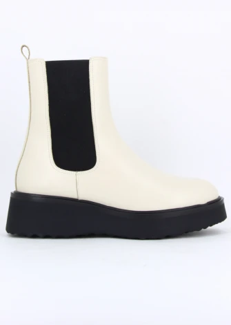 Kappa White women's boot made of natural leather_106240