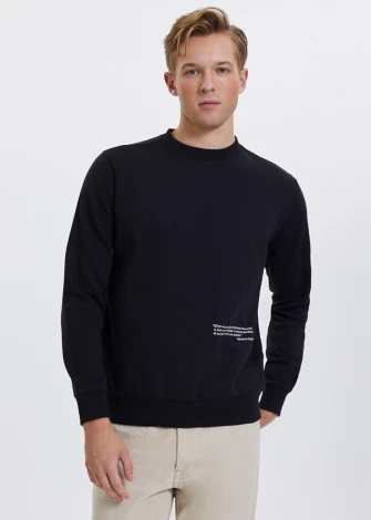 Men's Plant Cabernet sweatshirt in pure organic cotton_107439