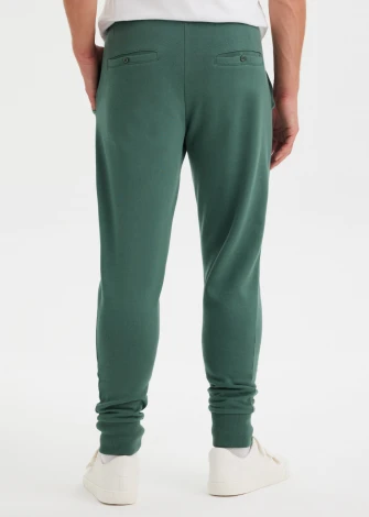 Men's Core Green Forest jogger trousers in pure organic cotton_107465