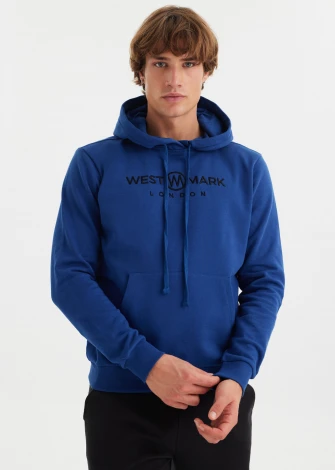 Men's Westmark Blue sweatshirt in pure organic cotton_107550