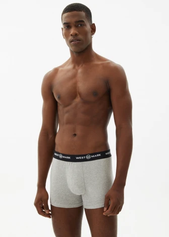 Oscar Color 3 pcs men's boxer shorts in organic cotton_107560