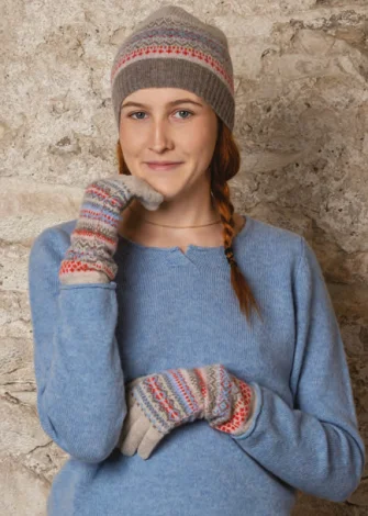 cappello motivo scozzese pura lana vendita online