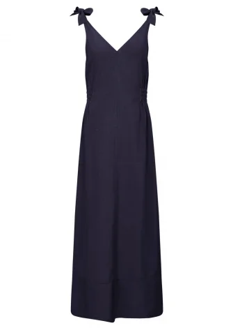 Women's Marnie dress viscose EcoVero™ - Navy_108811
