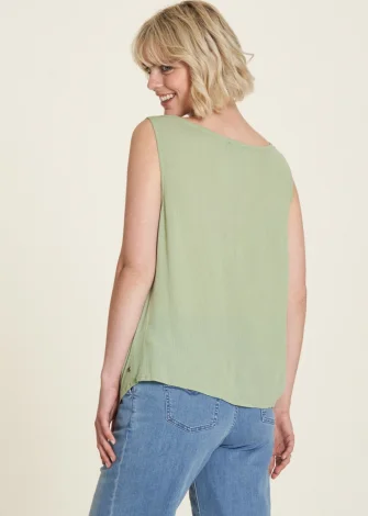 Women's Waterfall Crinkle top in sustainable EcoVero viscose_108951