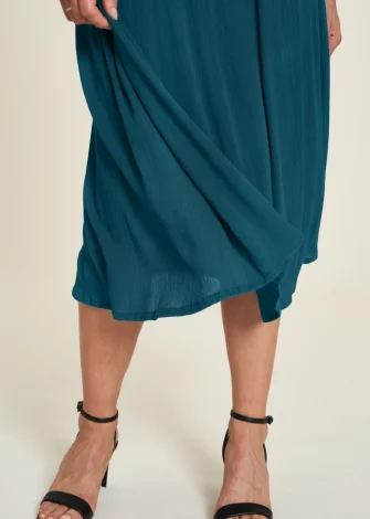 Women's Bermuda Blue skirt in EcoVero™_108957