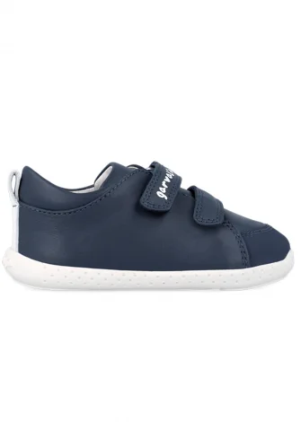 Rosy Barefoot Sneakers for boys in natural leather_109686