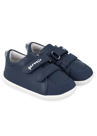 Rosy Barefoot Sneakers for boys in natural leather_109687
