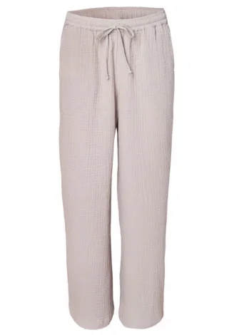Kitt women's muslin trousers in pure organic cotton_109368