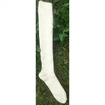 Knee high socks in organic cotton terry_43178