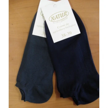 Low cut socks in dyed organic cotton_42299
