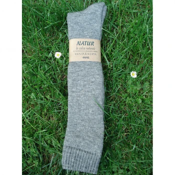 Thin short socks in wool and organic cotton_41083